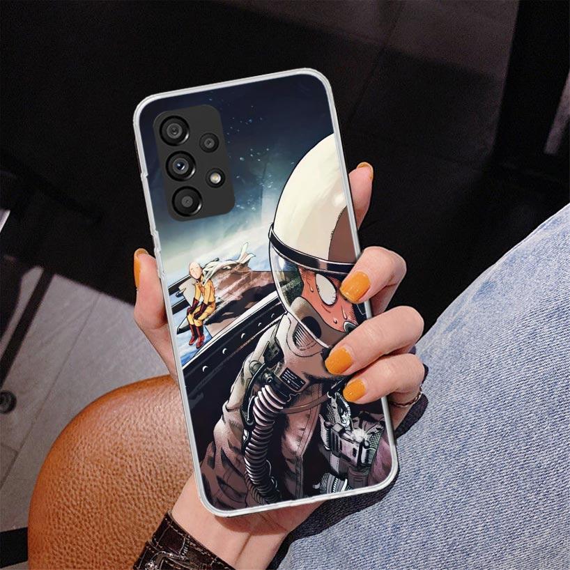 

One-Punch Man Anime Phone Case For Samsung Galaxy A17 A16 A15 A14 A13 A57 A56 A55 A54 A53 A37 A36 A35 A34 A33 A26 A25 A24 A23 Ga Samsung A55