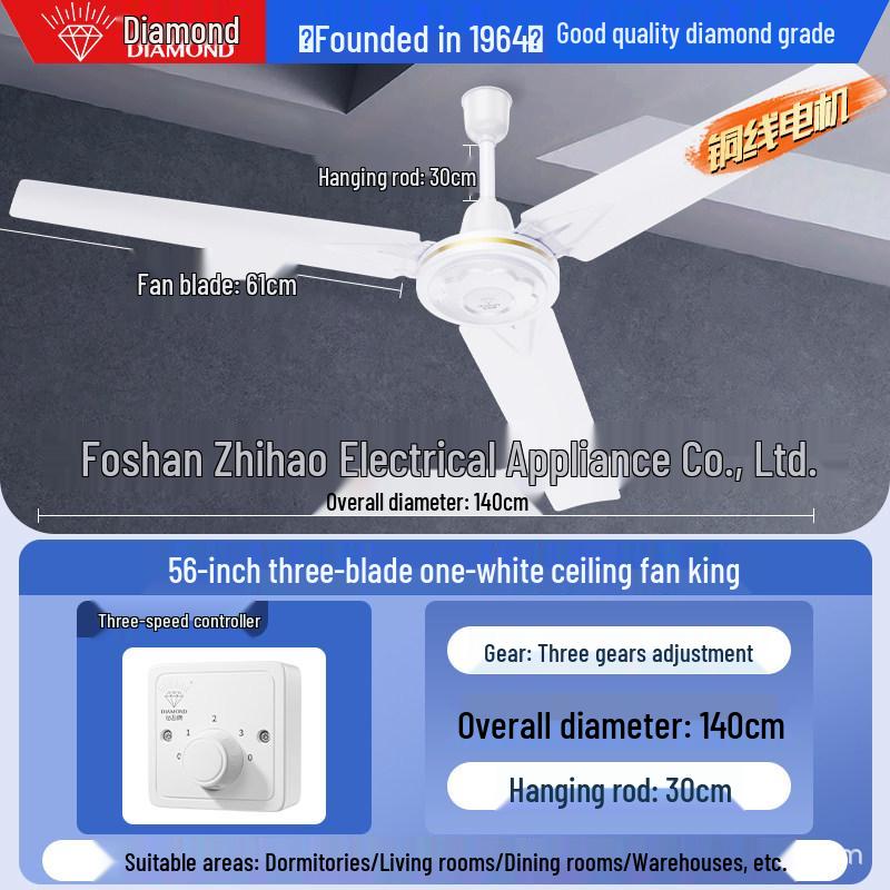Diamond Brand 56 collu jaudīgs griestu