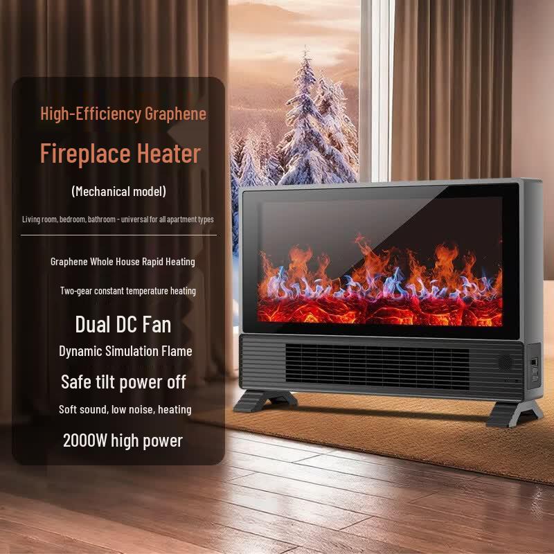 ZISIZ Smart Fireplace Heater