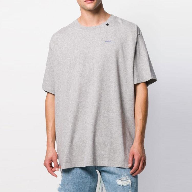 Off-White Blue Arrows Oversized Short-Sleeved Men's OMAA038F191850100730