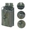 Porta Radio Táctico Funda de Radio Molle Resistente Bolsa Funda para Radios Walkie Talkies de Dos Vías Baofeng Equipo de Caza
