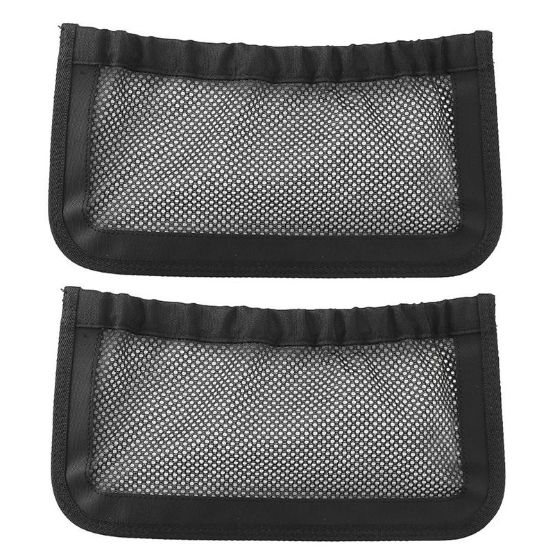 A28G-UTV Rear Backrest Storage Nets For Can Am Defender Max Accessories Replacement 715003019 2 Pack