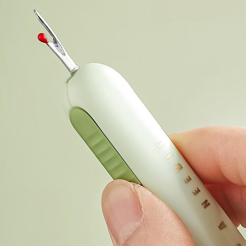 DIY Seam Thread Remover Portable 2-in-1 Threader Stitching Remover Household Tool for The Elderly Hand Sewing Seam Accessories