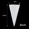 8/10/12/14/16/18inch Cotton Pastry Bag Reusable Icing Piping Bags Cake Fondant Decorating Pastry Tips Cream Cookie Kitchen Tools