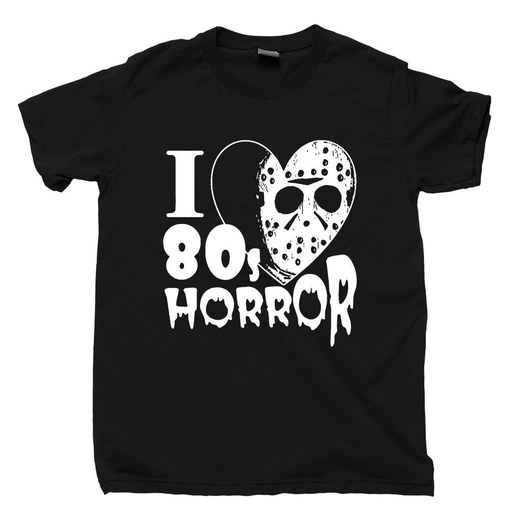 

Friday The 13th T Shirt Freddy Krueger Michael Myers DVD Blu Ray Tee S