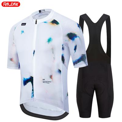 2026 Sommer Radsportanzug Set Team Sommer Kurzarm Radtrikot Set Atmungsaktiv Mountainbike Radsportbekleidung für Herren Trikot Ciclismo Hombre