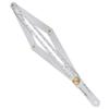 High Accuracy Stainless Steel Protractor Angle Finder Tool for Woodworking Miter Measuring Ruler Foldable Corner Gauge Angle