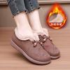 Winter old north cloth shoes women's velvet thickened middle-aged and elderly mother cotton shoes cold warm flat bottom the elderly cotton boots
