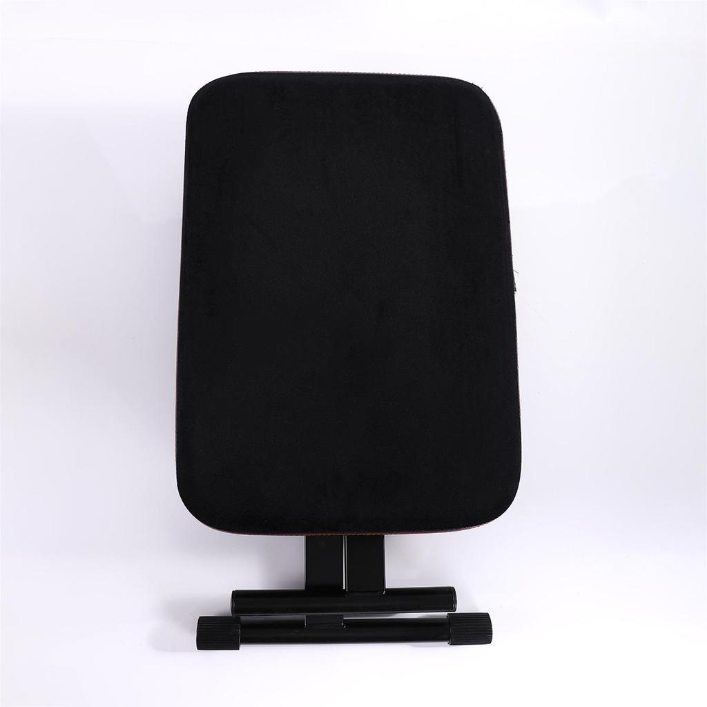 Verstellbare Faltbare Vierstufige Elektronische Orgelbank - Hochwertiger Schwarzer Zitherhocker