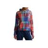 Polo Colorful Plaid Loose Casual Hoodie Women Hoodies Multicolor WMPOKNINFB20050-400