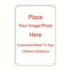 Personalized 12x8 Inch Metal Sign Custom Photo Wall Decor