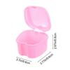 Durable Dental Tray Orthodontic Retainer Container Storage Denture Box Case Rinsing Basket Health Care Product Oral Hygience