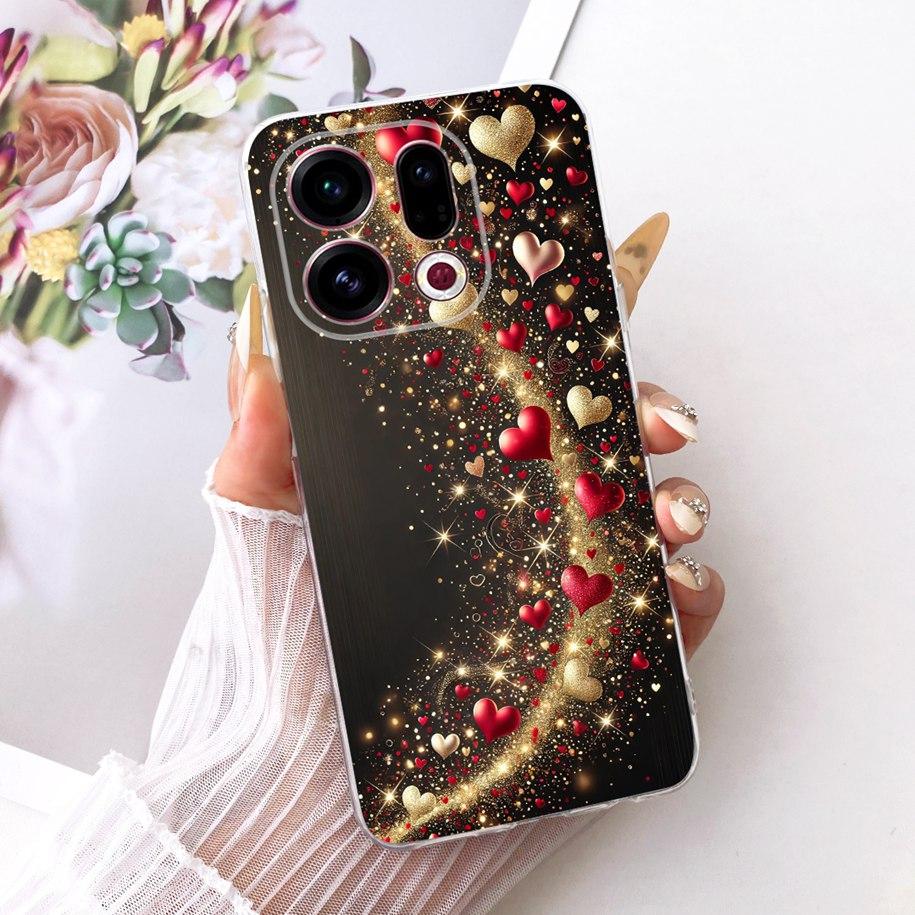 

For OPPO Find X9 Pro Case CPH2791 Popular Dragon Tiger Lion Soft Silicone Back Cover For OPPO Find X9 CPH2797 FindX9 Phone Shell OPPO Find X9