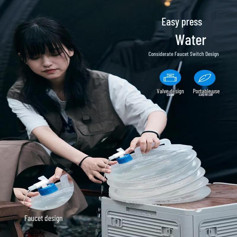 Explorer Portable Folding Water Bucket