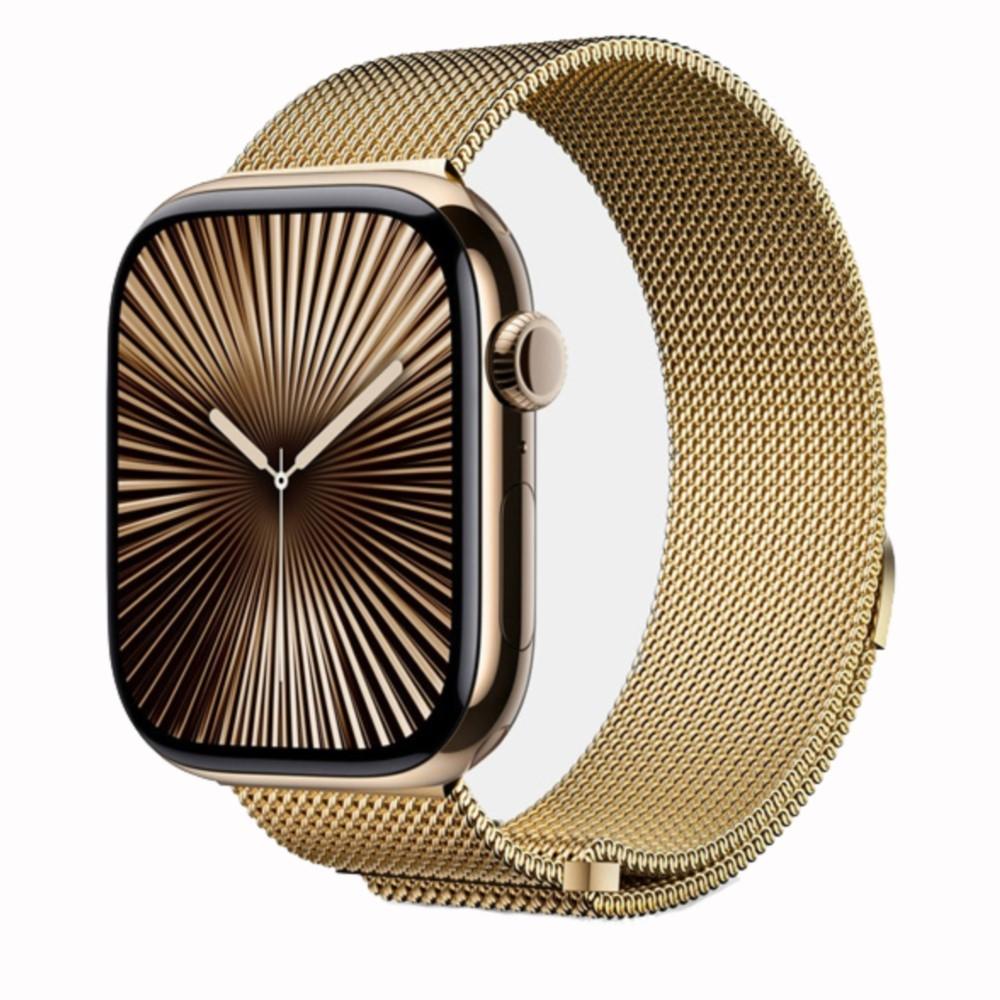 Milanese Loop Strap For Apple Watch Bands 44mm 40mm 45mm 41mm 49mm 42mm correas bracelets iWatch series 6 se 8 9 10 11 ultra 2 3