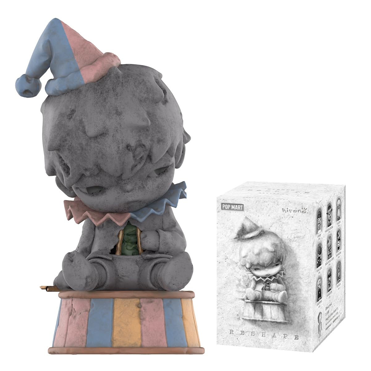 

POP MART HIRONO Серия Reshape Pop Mart Гашапон Фигурка Сюрприз Пластиковая Модель Премиальная Игрушка ПВХ Мягкий Винил Оригинальный Персонаж Подарок на День Рождения [1 Штука]