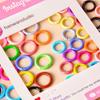 Macaron Color 25/20mm Phone Charm with Split Ring Clasp for DIY Beading