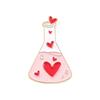 Broche de Elemento Metálico de Química - Alfinete de Desenho Animado para Decoração e Emblemas.