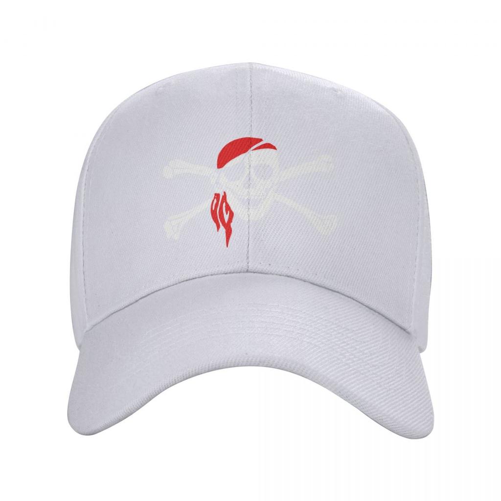 Módní Unisex Jolly Roger Skull Cross Bones Pirate Flag Baseballová čepice Dospělý Nastavitelný Táta Klobouk Hip Hop Snapback Čepice