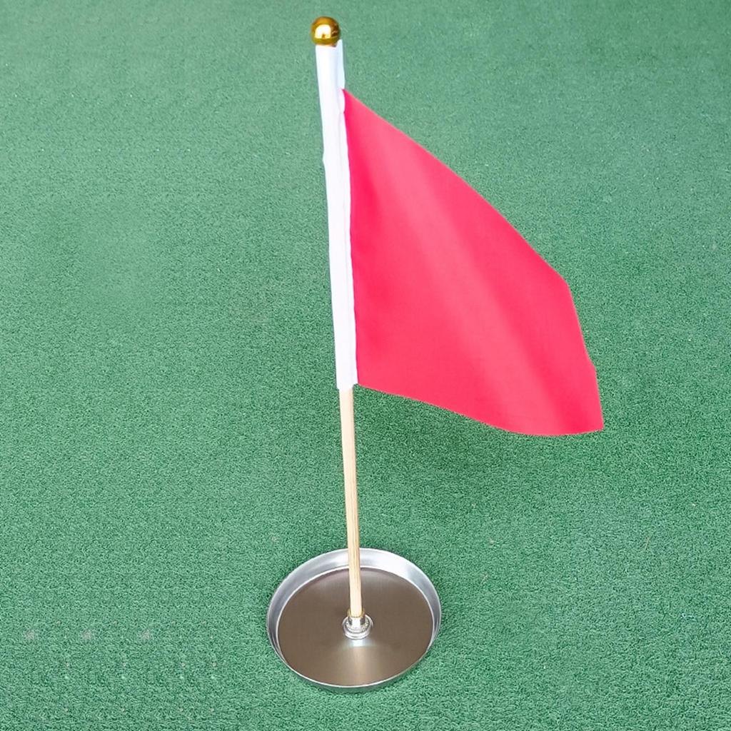 Golf Fahnenstange Lochbecher Leichtes Fahnenstangen-Set für Hof Hinterhof