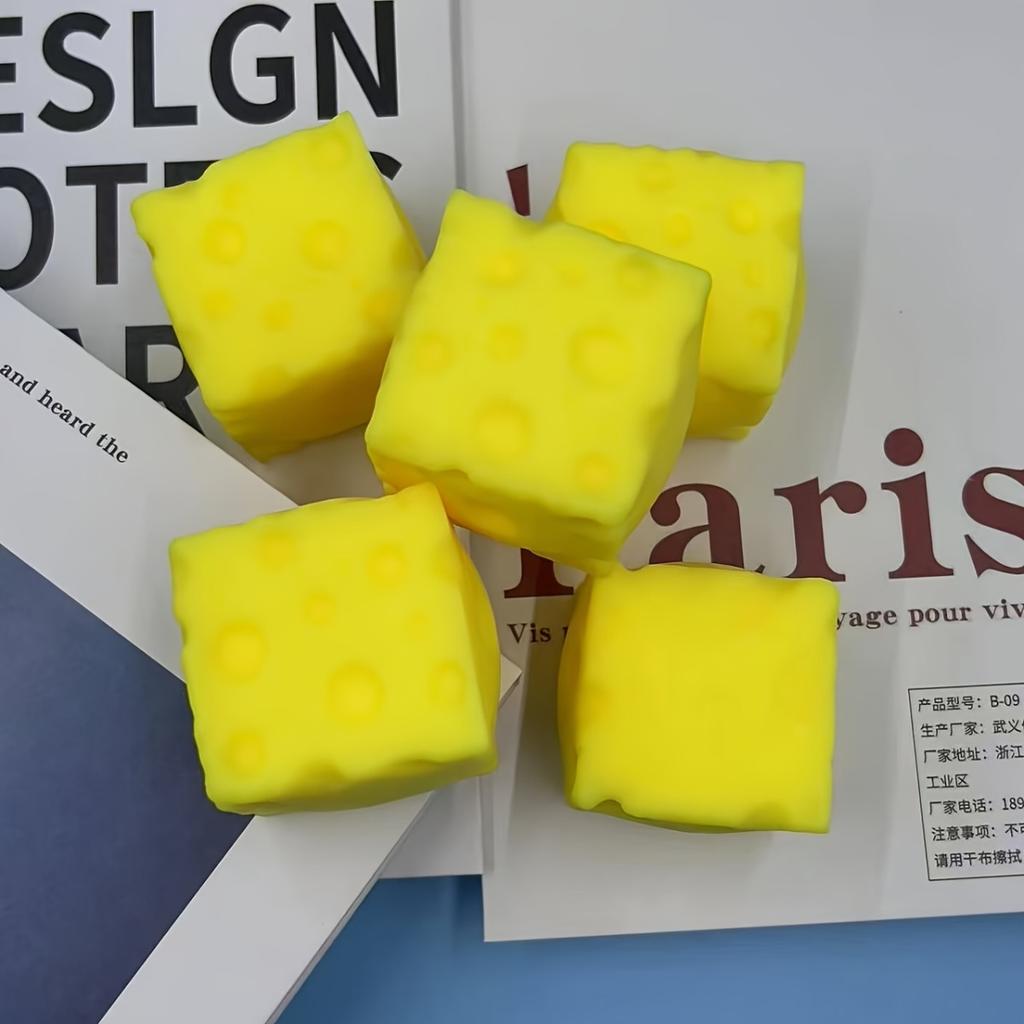New Square Milk Kneading Toy, Novel Squeezing Toy, Decompression Toy, Soft and Fast Rebound Without Deformation, Christmas Holiday Gift
