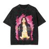 HIM Heartagram Класичний ЛОГО Графічний Принт Футболка Чоловіки Жінки Вінтажний Праний Бавовна Круглий Виріз Літні Нові Футболки Оверсайз Харадзюку Топи
