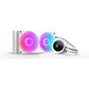 Watercooling - NZXT - RL-KR240-W2 - Kraken Plus 240 RGB - Customizable 1.54" Square Screen and RGB Fans - White