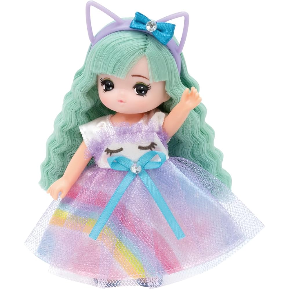 Takara Tomy “Licca-chan Doll LD-26 Yumekawa Miki-chan” dress-up doll playhouse toy 3 years old an...