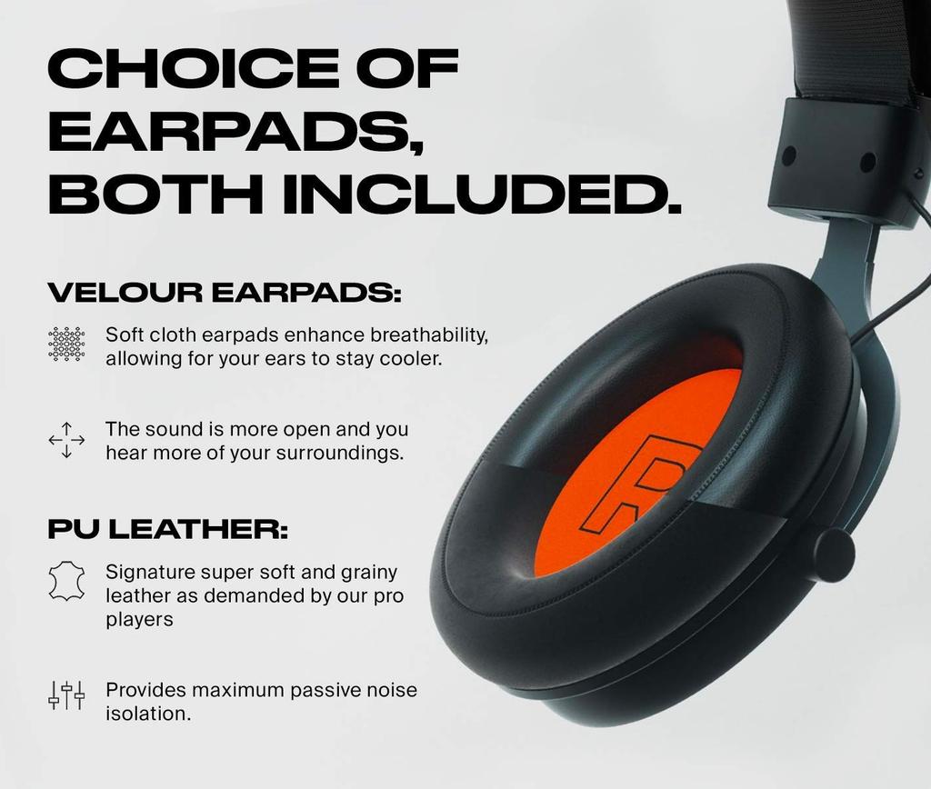 FnaticGear Gaming Headset mit virtuellem Surround-Sound REACT+ 7.1ch (HS0004-001 SP964)