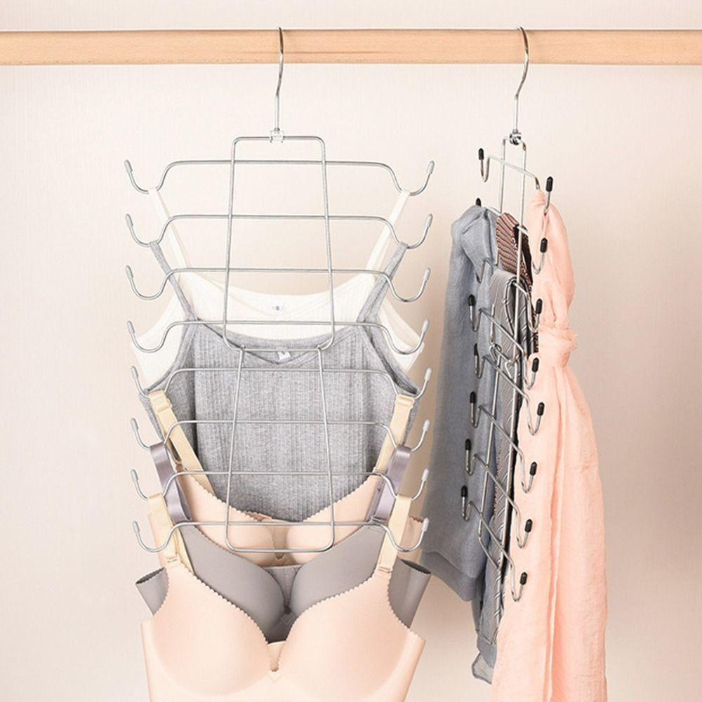 Stainless Steel Underwear Hanger Save Space Closet Organizers  for Chest Storage