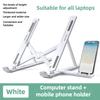 Laptop Stand, Ergonomic Portable Plastic IPad & Phone Stand Suitable for  Laptop, Office Bedroom Study and Travel  Home Office