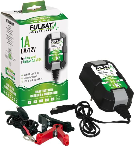 Ładowarka Fulbat Fulload 1000 - 6V/12V Charger 1A (New)