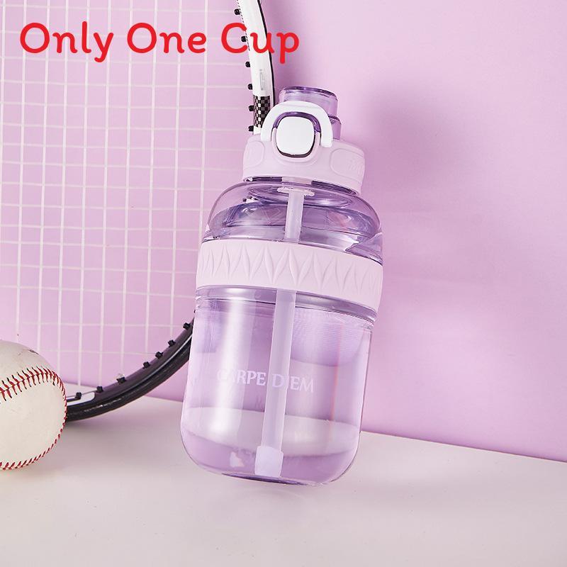 Modern Minimalist Plastic Water Cup With Leakproof Design For Men And Women