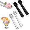 2Pcs Creative Ice Cream Scoop Portable Fruit Ball Spoon Ice Cream Ball Digger  Kitchen Supplies