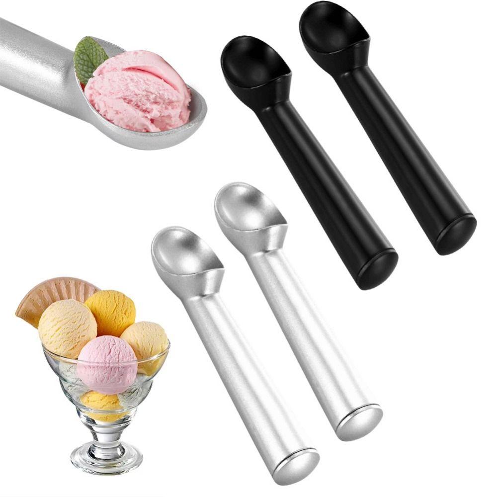2Pcs Creative Ice Cream Scoop Portable Fruit Ball Spoon Ice Cream Ball Digger Kitchen Supplies
