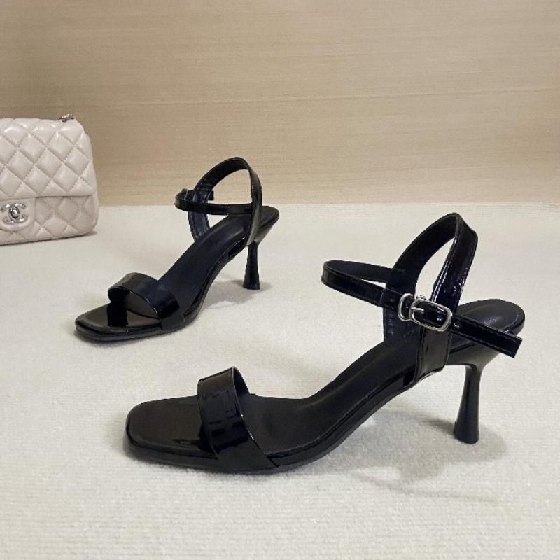 Fashion 2025 New Summer Women Sandals Sexy Open Toe Ankle Straps Party Shoes Heels Pumps Fashion Shoes Woman