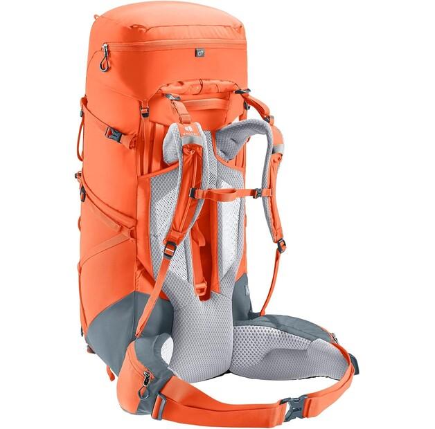 Backpack Deuter Aircontact Core 45+10 SL Paprika/graphite (Women's) (3350222-9409)