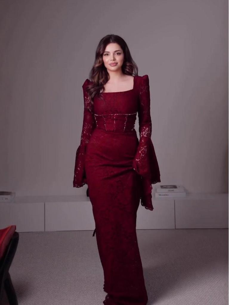 European Winter 2025 Retro Elegant Long Sleeve Dress for Women