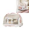 Baby Bottle Storage Box with Lid Dustproof Drying Rack Plastic Cabinet   for Toddler Tablewares