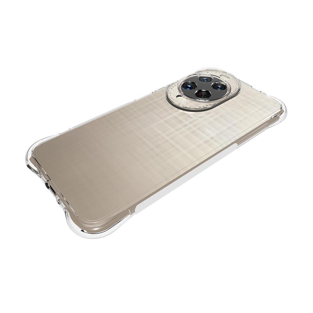 Huawei nova 14 Ultra 5G TPU telefono dėklas neslystantis skaidrus mobiliojo telefono dangtelis