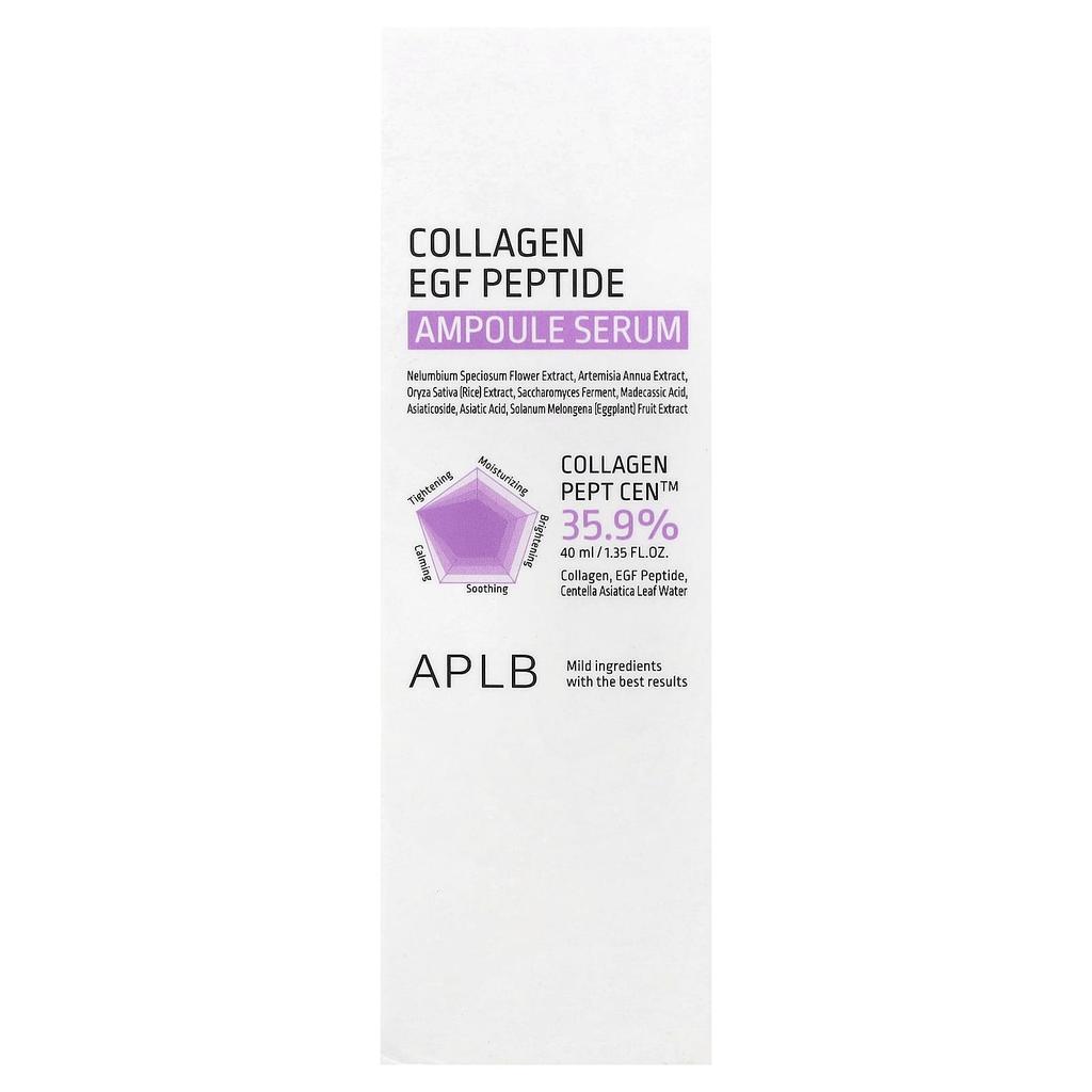 APLB Collagen EGF Peptide Ampoule Serum, 40ml (1.35 fl oz)