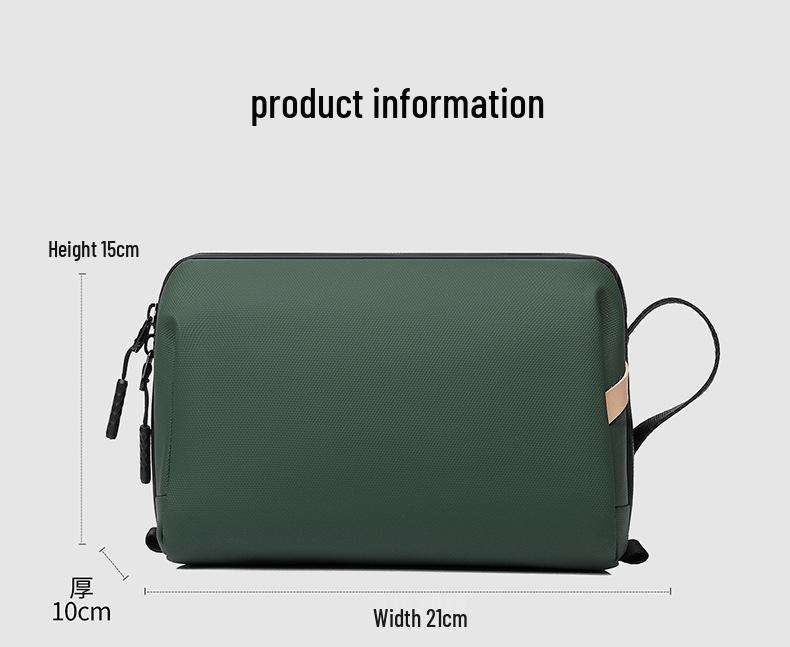 Waterproof Wet/Dry Travel Grooming Bag, Large Capacity, Portable for Business, Sports & Outdoor - Unisex