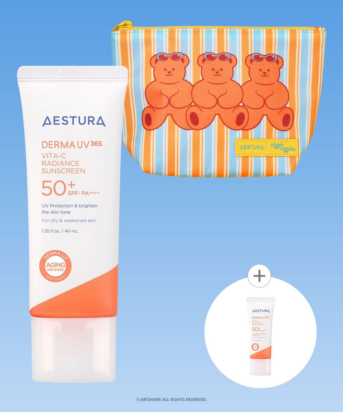 Derma UV365 Vita C Radiance Moisture Sun Cream 40ml