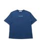 TEN PAST SEVEN Basic Logo Short Sleeve T-Shirt - Blue