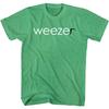 Weezer Band Grünes Album Herren T-Shirt Offizielles Merch Van Weezer Konzert Tournee Tee