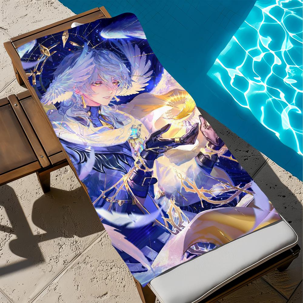 Videospiel Phainon H-honkai S-Star Rail Handtuch Strand Schnelltrocknend Weich Poolhandtücher Geschenk für Reise Fitnessstudio Dusche Camping Sport