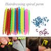 Hair Perm Rods Spiral Hair Perm Rods DIY Plastic Hair Rods Curlers Heatless Hair Curling Rods for Hair Styling