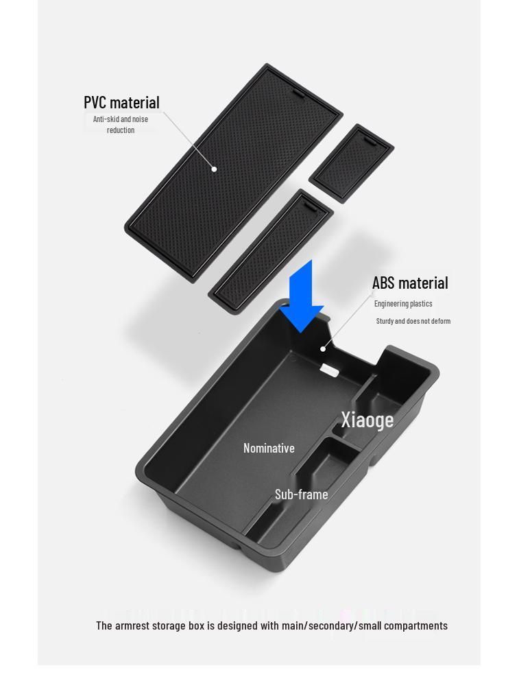 2024 Mazda EZ-6 Armrest Storage Box - Car Interior Accessory