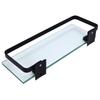 Bathroom Rack Thickened Durable Large Storage Space Strong Load Bearing Capacity Single Layer Black