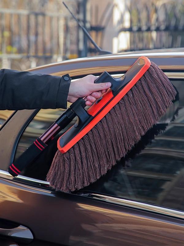Dust duster car wax brush wash supplies dust duster car brush wax mop